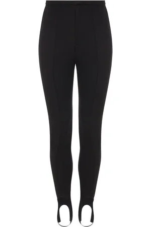Serafini Raised-seam high-waist leggings