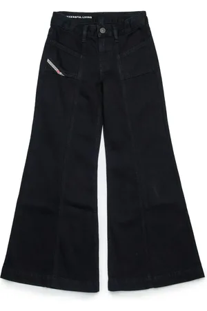 Diesel D-Akii flared-leg jeans