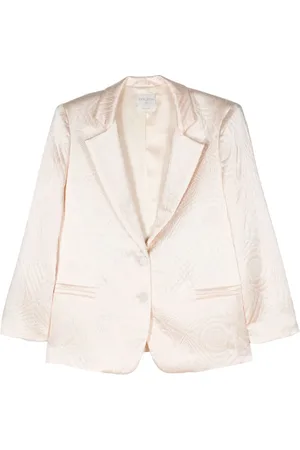 FORTE FORTE Quilted single-breasted blazer