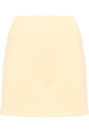 ROTATE Logo-embroidered mini skirt