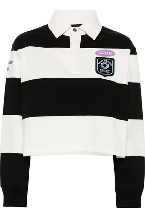 Maje Striped polo shirt