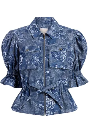 Cinq A Sept Adie floral jacket