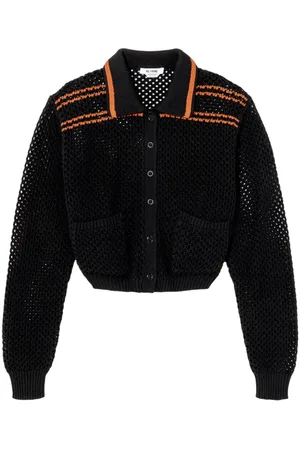 RE/DONE Crocheted cotton cardigan