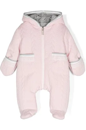 Lapin House Raised logo-detail hooded Pyjamas