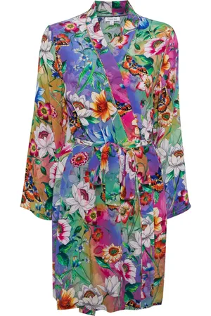 JOHNNY WAS Evelyn silk robe