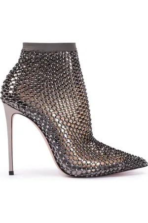 LE SILLA Gilda 120mm mesh ankle boots