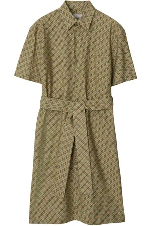 Burberry Checked cotton shirtdress