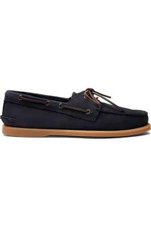 Scarosso Morgan leather boat shoes