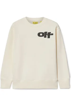 OFF-WHITE Type Graphic cotton sweatshirt