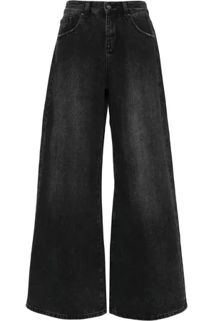 JNBY Distressed wide-leg jeans