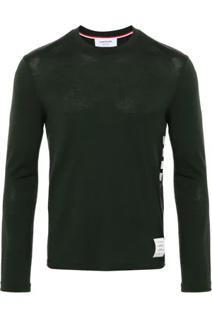 Thom Browne 4-Bar Stripe intarsia-knit jumper