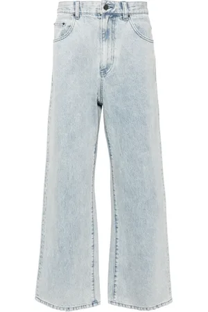 CROQUIS Mid-rise wide-leg jeans