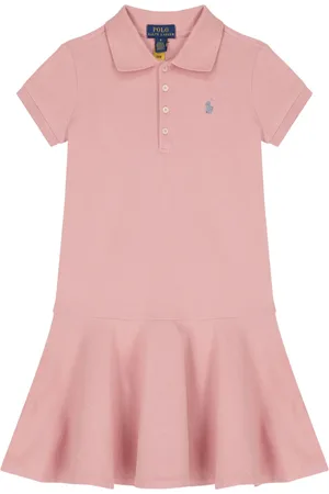 Ralph Lauren Logo-embroidered dress