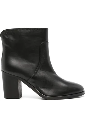 Via Roma 80mm leather boots