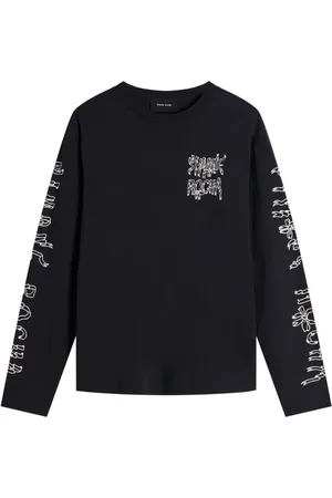 Simone Rocha Graphic logo-print cotton top