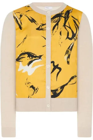 ROSETTA GETTY Bird-print cardigan