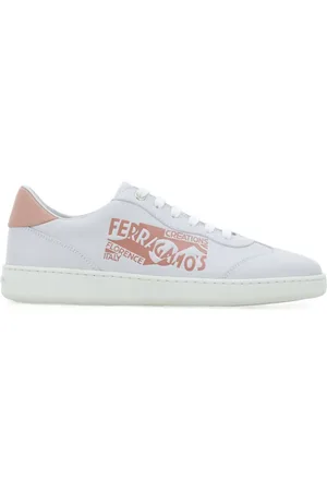 Salvatore Ferragamo Venna-logo leather sneakers