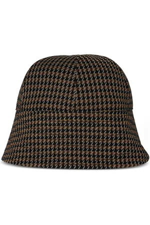 ROSETTA GETTY Houndstooth bucket hat