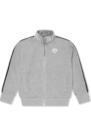 VERSACE Greca zip-up sweatshirt
