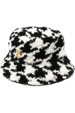 Nina Ricci Houndstooth bucket hat