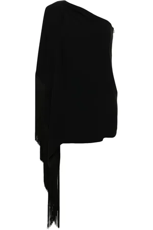 Moschino Fringed mini dress