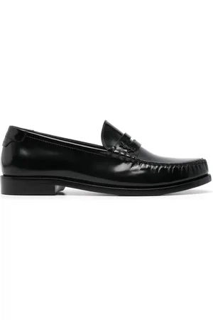 Saint Laurent Le Loafer logo plaque shoes