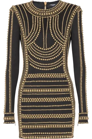 Balmain Bead-embroidered dress