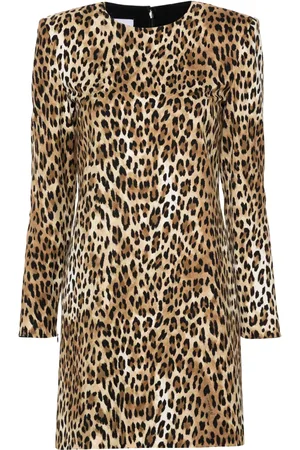 Moschino Leopard-print mini dress