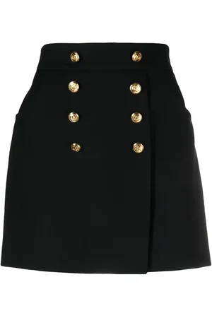 Gucci Button-up crepe skirt