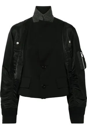 SACAI Panelled bomber jacket
