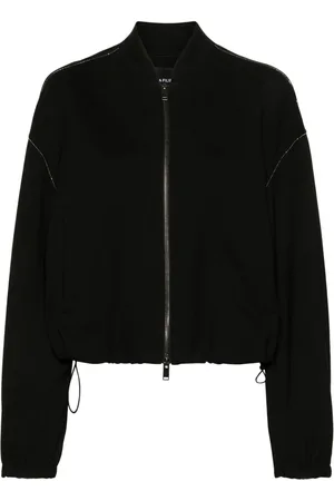 Fabiana Filippi Filo Diamante cropped bomber jacket