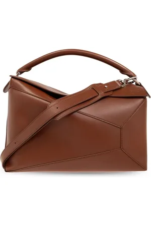 Loewe Large Puzzle leather tote bag