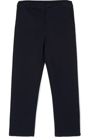 Trussardi Embroidered-logo trousers