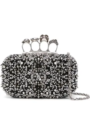 Alexander McQueen Knuckle clutch bag