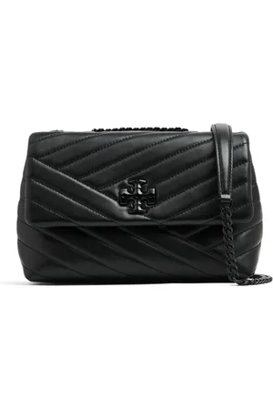 Tory Burch Small Kira Chevron Powder coated convertible shoulder bag