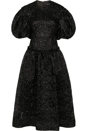 Simone Rocha Crinkled midi dress