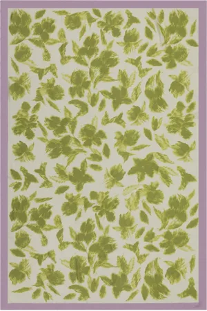 DRIES VAN NOTEN Floral-print scarf
