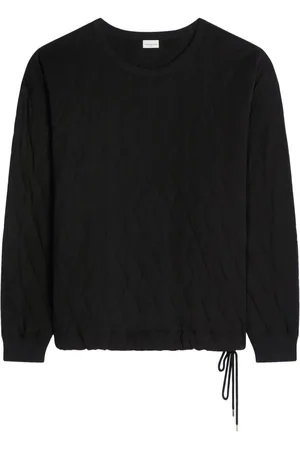 DRIES VAN NOTEN Padded cotton T-shirt
