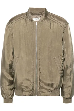 Saint Laurent Teddy padded bomber jacket