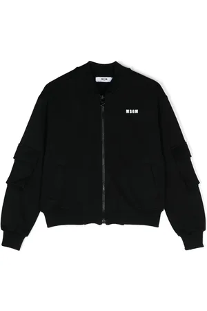 Msgm Fleece bomber jacket