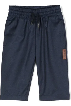 Trussardi Logo-patch trousers