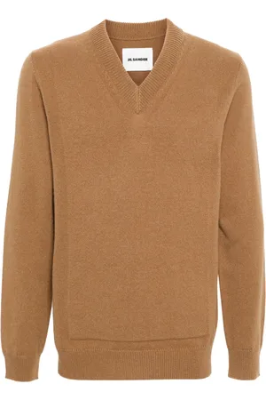 Jil Sander V-neck ribbed-knit jumper
