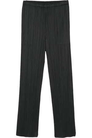 PLEATS PLEASE ISSEY MIYAKE New Colorful Basics 3 cropped trousers