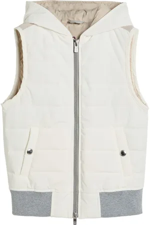 Brunello Cucinelli Bonded taffeta gilet