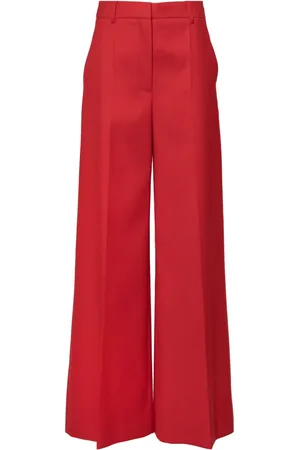 Stella McCartney High-rise wide-leg trousers