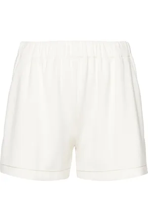 THEORY Decorative-stitching shorts
