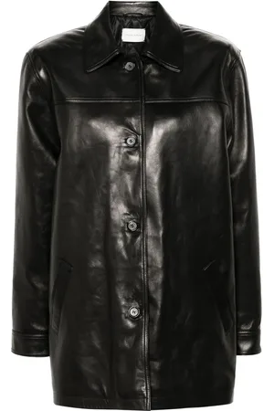 MAGDA BUTRYM Button-up leather jacket