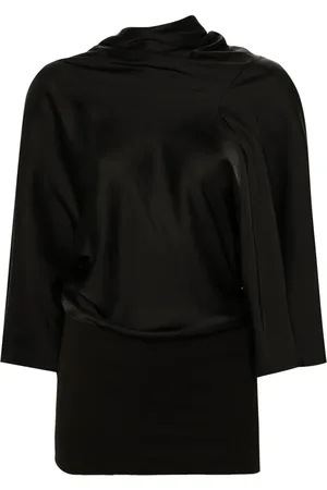 Rick Owens Cylinder satin blouse