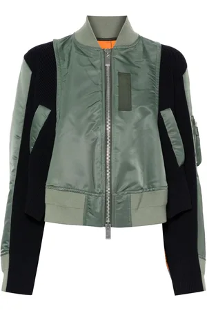 SACAI Panelled bomber jacket
