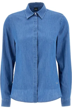 FAY Cotton chambray shirt